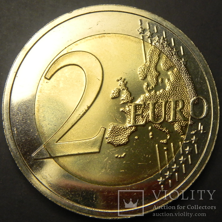 2 євро Литва 2016 Балтійська культура UNC, фото №4