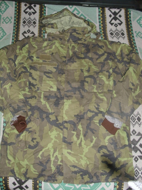 Куртка камуфлированная М-95 с подстежкой (Чехия) р.170-100. №7, фото №2