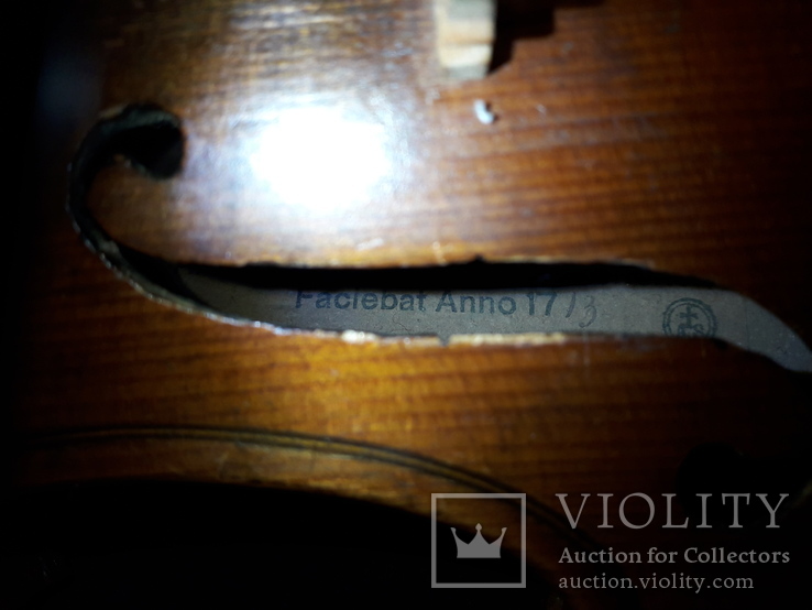 Старинная скрипка.антонио страдивари.(?)., фото №5
