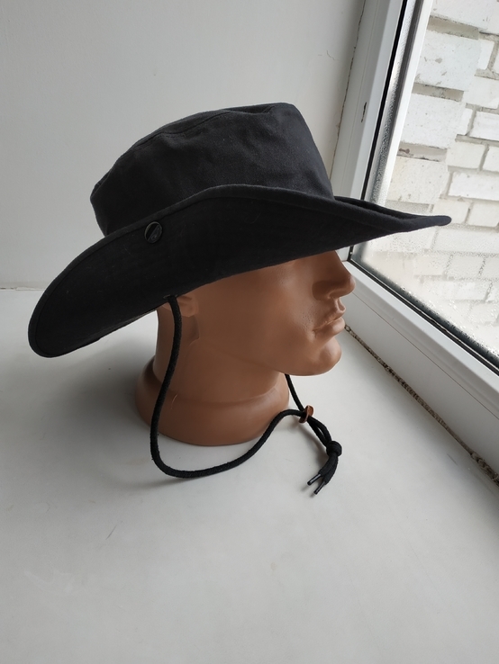 Новая черная панама-шляпа Сафари р.57пр.