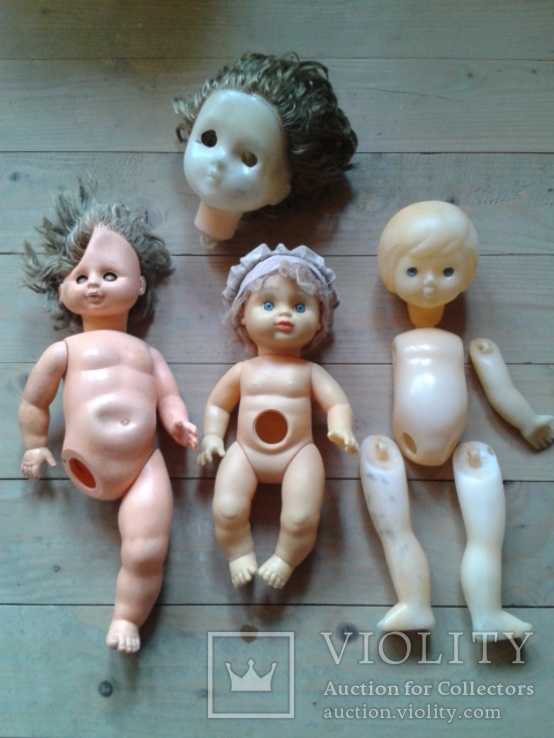 Куклы на реставрацию, запчасти, фото №2