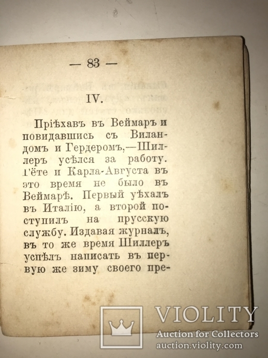 1894 Шиллер Биография ЖЗЛ Миниатюрная книга, фото №6