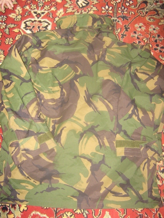 Куртка мембранная дышащий Gore-Tex камуфляж DPM (оригинал). Парка р.160/96 (лот №107), фото №7