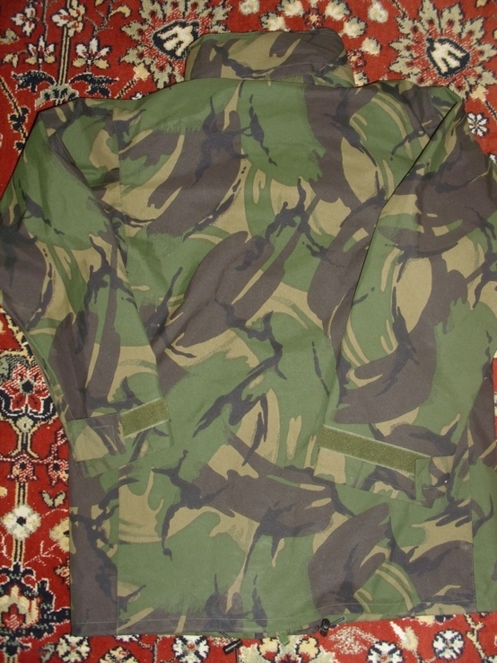 Куртка мембранная дышащий Gore-Tex камуфляж DPM (оригинал). Парка р.160/88 (лот №102), фото №6