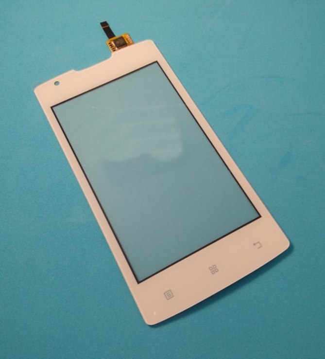 Тачскрин сенсор Lenovo A1000 IdeaPhone (телефон) белый, фото №2
