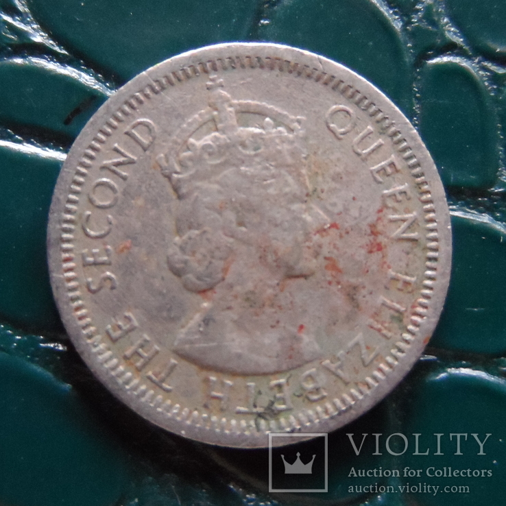 10 центов 1956  Карибы     (Э.2.7)~, фото №3