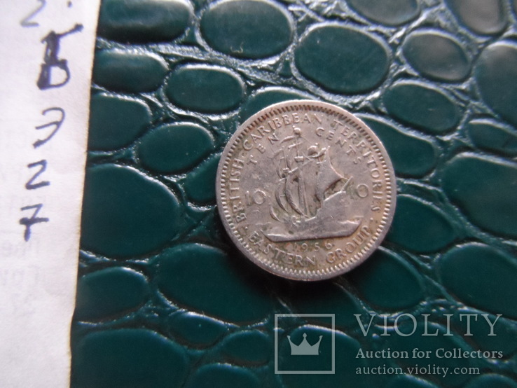 10 центов 1956  Карибы     (Э.2.7)~, фото №4
