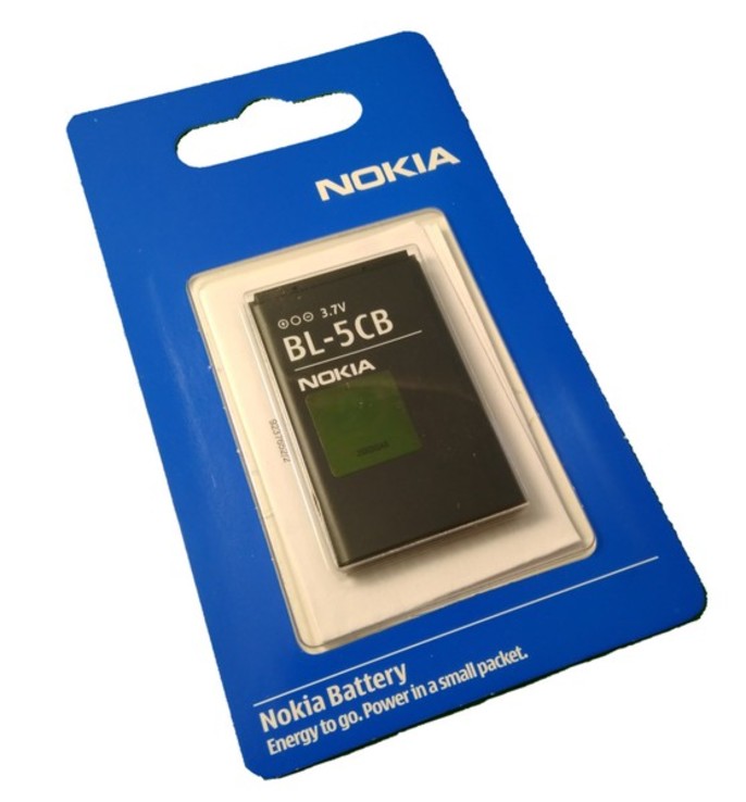 Аккумулятор батарея Nokia BL-5CB, 113, 1280, 1616, 1800, C1-01, C1-02 High Copy