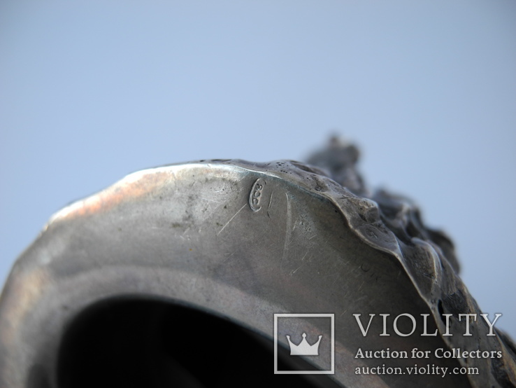 Настольный футляр аксесуар для зажигалки Zippo ( серебро 800 пр. вес 552 гр ), фото №10