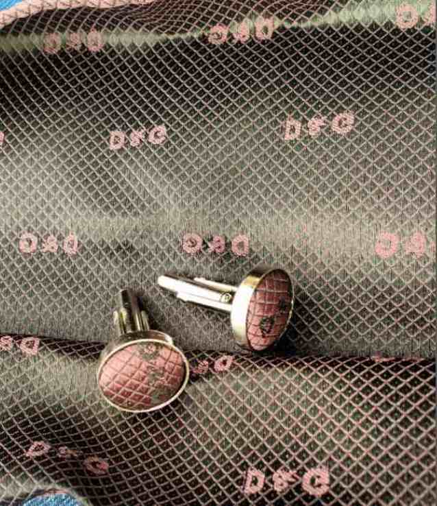  Dolce &amp; Gabbana spinki do mankietów, kieszeni chusteczkę., numer zdjęcia 6