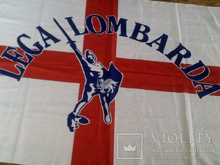 Lega Lombarda - флаг банер, фото №2