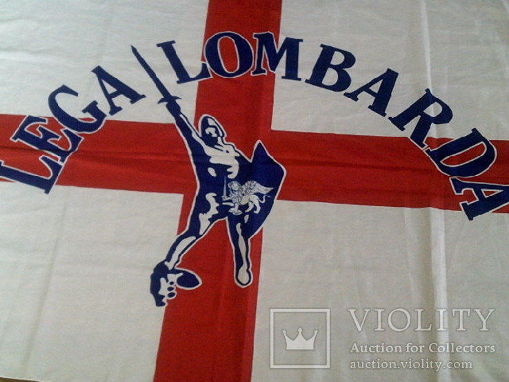 Lega Lombarda - флаг банер, фото №6
