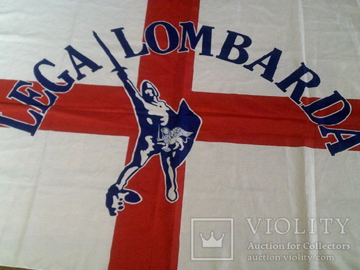 Lega Lombarda - флаг банер, фото №7
