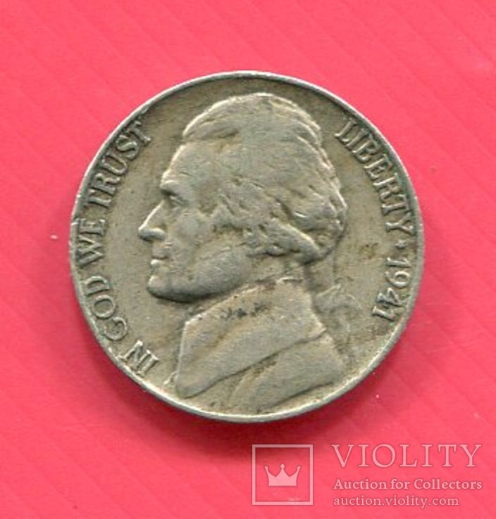 США 5 центов 1941