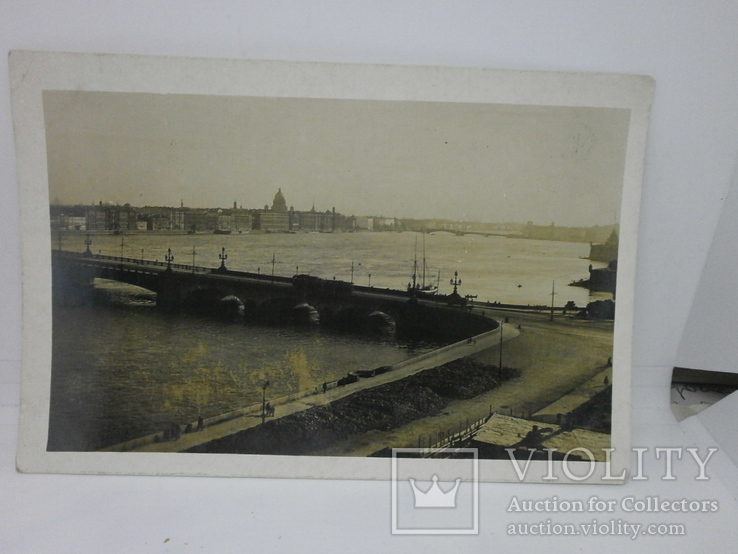 Фото Открытка Ленинград. Троицкий мост, фото №2