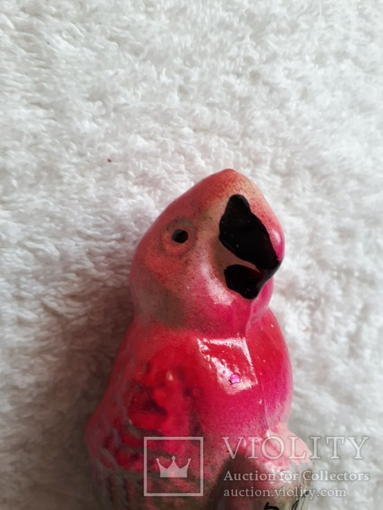 Елочная игрушка попугай из айболита, фото №6