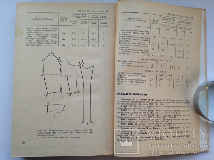 Конструирование одежды  Легкая индустрия 1974 384 с.ил. 55 тыс.экз., фото №9