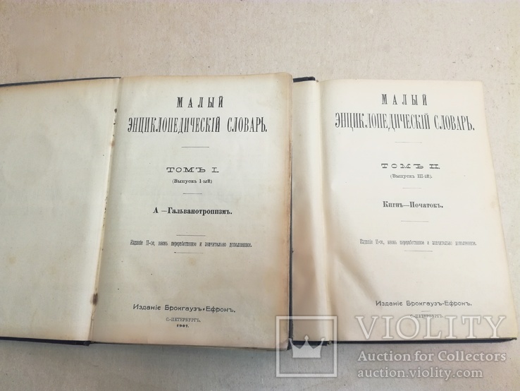 Малый энциклопедический словарь Брокгауз и Ефрон т.1 и т.3., фото №12