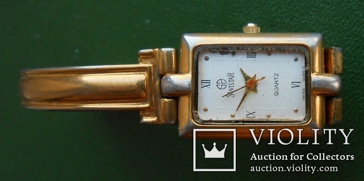 Часы женские Swistar AU позолота, фото №2