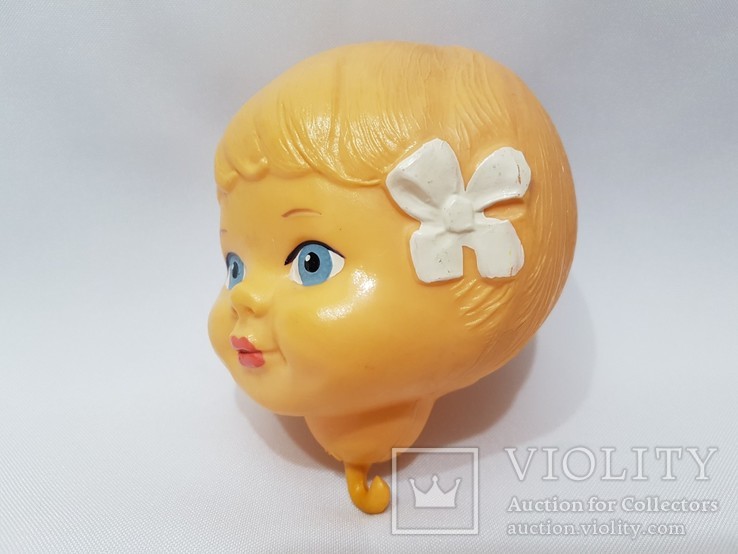 Целлулоид , голова куклы СССР , целая, фото №8