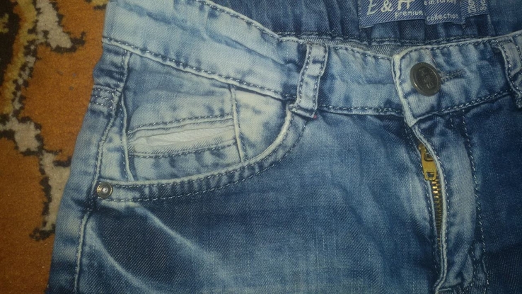 Шорты джинсовые на мальчика H&amp;M, оригинал, photo number 5