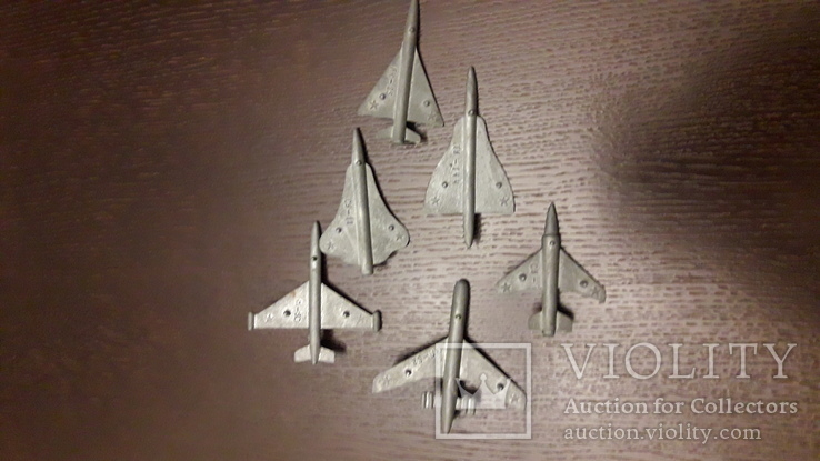Олов"яні моделі літаків СРСР- 6 шт, фото №4