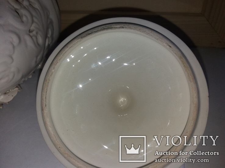 Белая ваза Antonio Zen Италия, фото №10