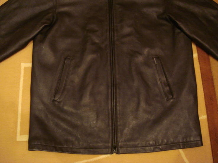 Кожаный пиджак - курточка . весна - осень . XXL, фото №5