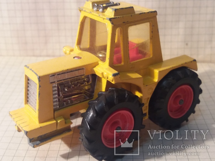 Трактор k -5 muir-hill tractor &amp; trailer matchbox, фото №8