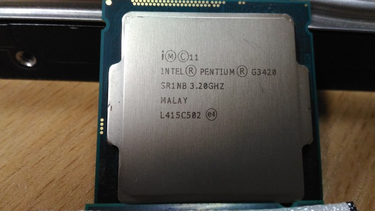 Процессор Intel Pentium G3420 /2(2)/ 3.2GHz + термопаста, numer zdjęcia 4