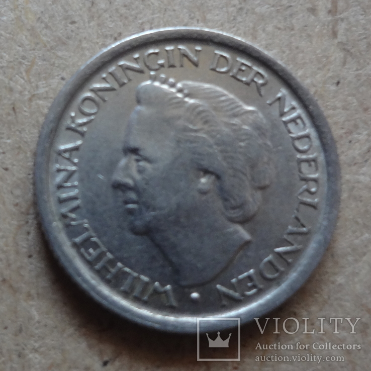 25 центов 1948 Нидерланды    (Т.15.34)~, фото №3