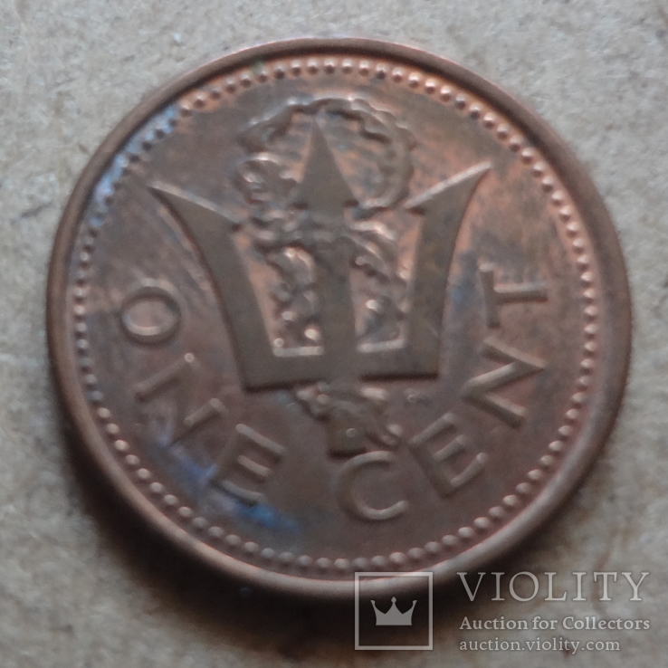 1 цент 2005  Барбадос    (Т.15.36)~, фото №3