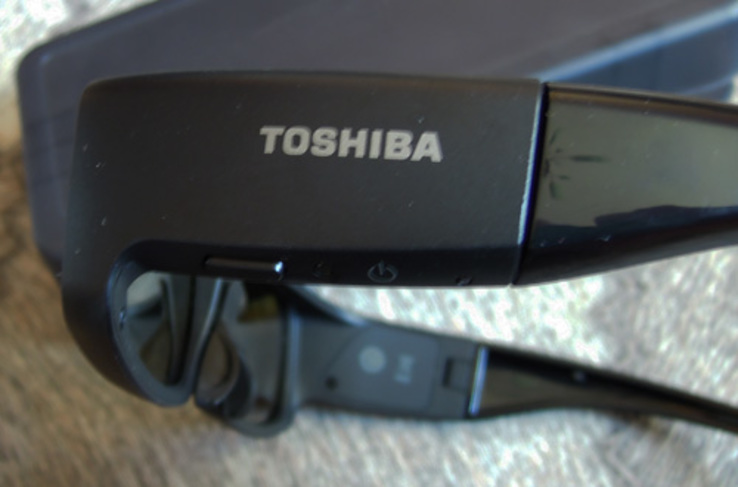 Семейный комплект из 4 пар 3D очков Toshiba FPT-AG01 очки, фото №5