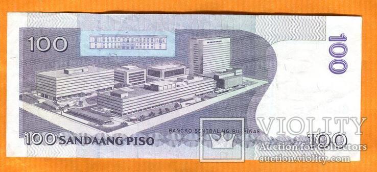 Филиппины 100 песо 2013, фото №3