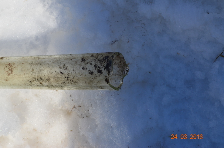 Стекляная труба молокопровода длина 1,95 м.диаметры 43,5/36 мм.вес 2,26 кг., photo number 7