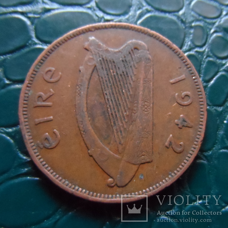 1 пенни 1942  Ирландия  (Э.6.20)~, фото №2