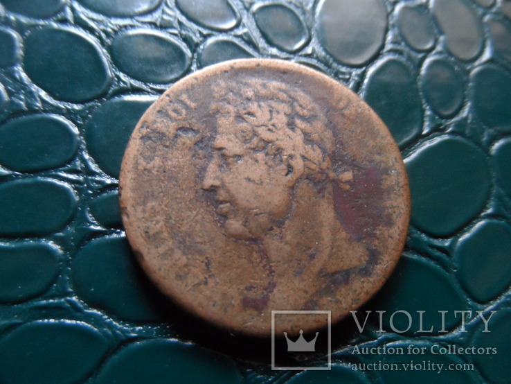 5 центов 1825  Французская Америка    (Э.8.9)~, фото №4