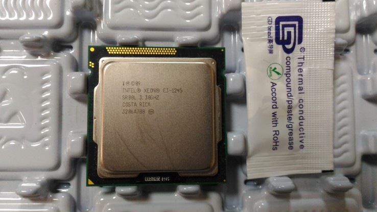 Процессор Intel Xeon E3-1245 /4(8)/ 3.3-3.7GHz + термопаста 0,5г, фото №3