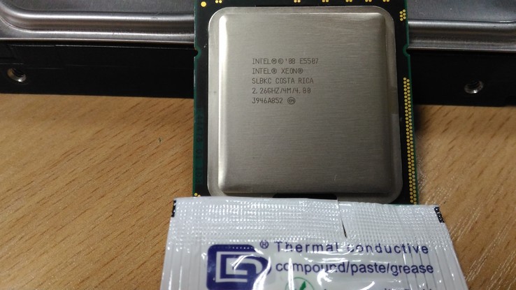 Процессор Intel Xeon E5507 /4(4)/ 2.26GHz + термопаста 0,5г, фото №4