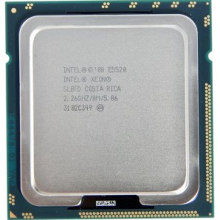 Процессор Intel Xeon E5520 /4(8)/ 2.26-2.53GHz + термопаста 0,5г, фото №2