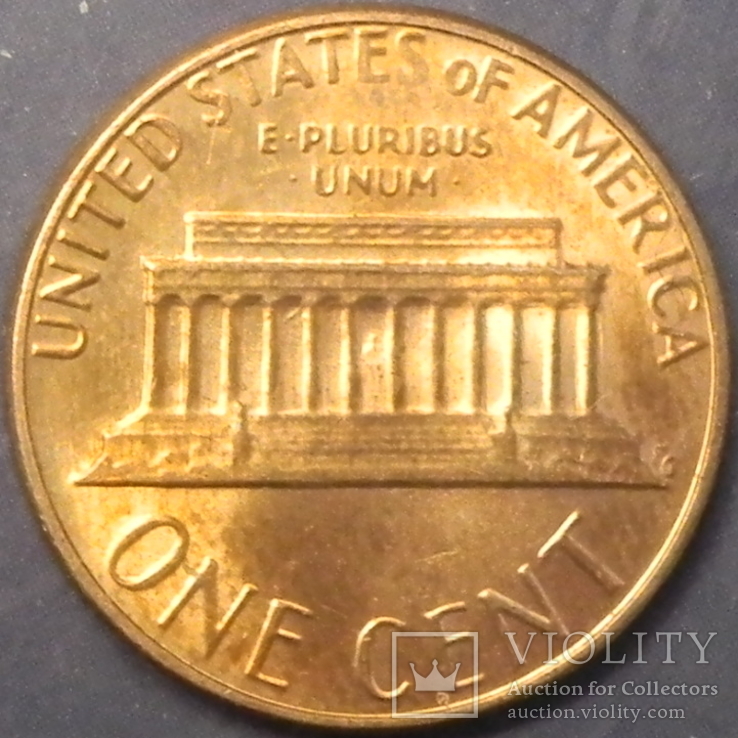 1 цент 1985 D США, фото №3