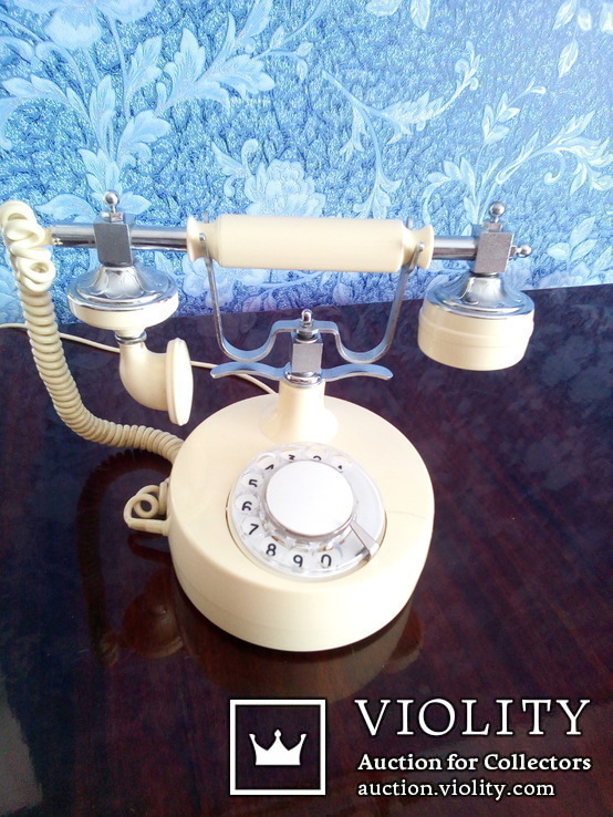 Телефон винтажний 1985 года, рабочий., фото №2
