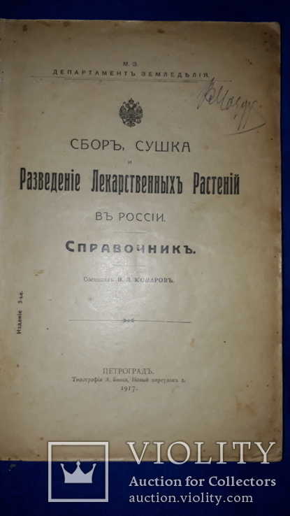 1917 Сбор и сушка лекарственных растений в России, фото №7