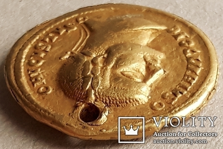 Подражание Ауреусу Диоклетиана (плакировка золотом), фото №6