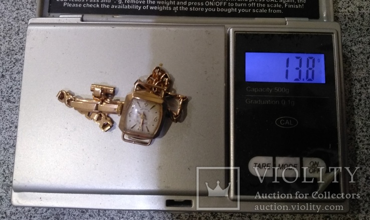 Золотые часы Мечта с браслетом ( женские )., фото №12