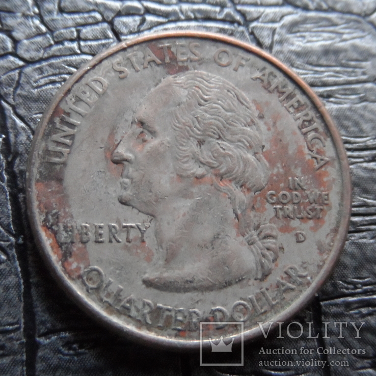 25 центов 2000 США Каролина    (Ь.10.3)~