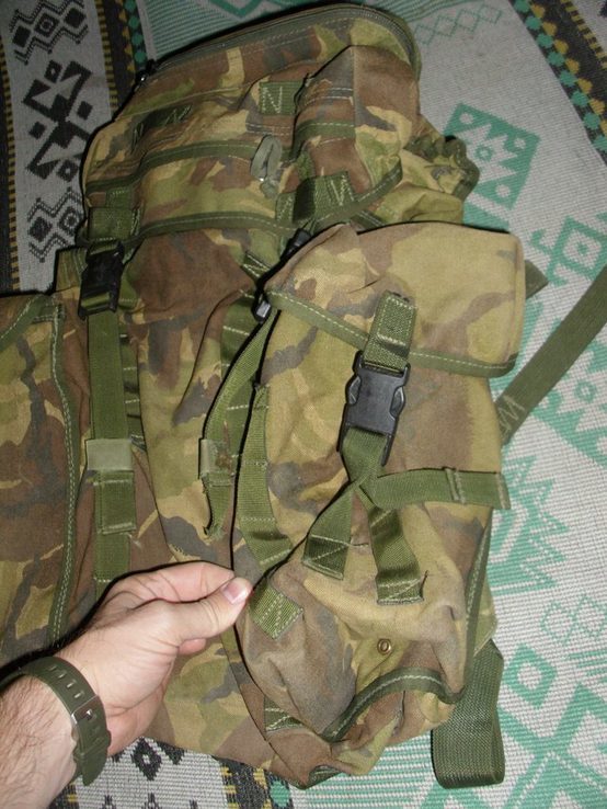 Патрульный рюкзак в камуфляже DPM (Великобритания). Рюкзак 35л №17 ДПМ, фото №5