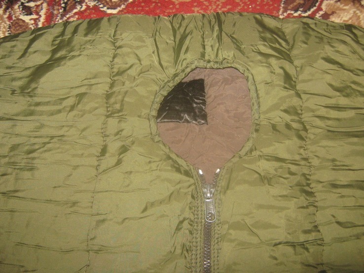 Спальный мешок с транспортным чехлом (компрессионником), военный мумия/кокон Австрия. №7, numer zdjęcia 6