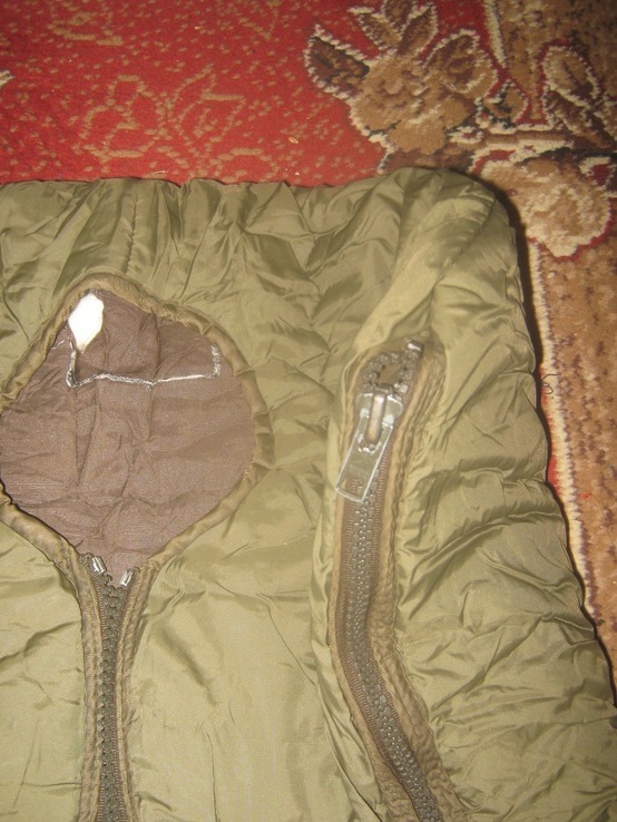 Спальный мешок с транспортным чехлом (компрессионником), военный мумия/кокон Австрия. №4, фото №9