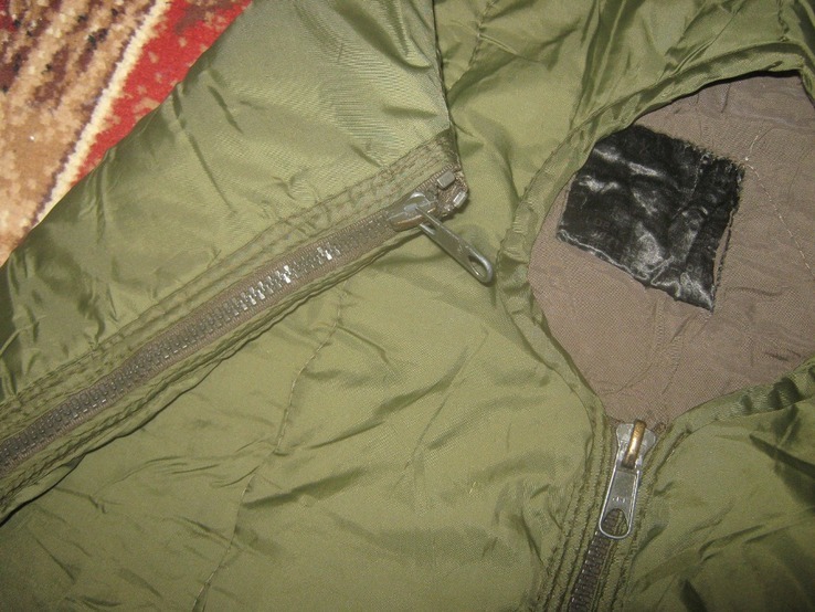 Спальный мешок с транспортным чехлом (компрессионником), военный мумия/кокон Австрия. №8, фото №8
